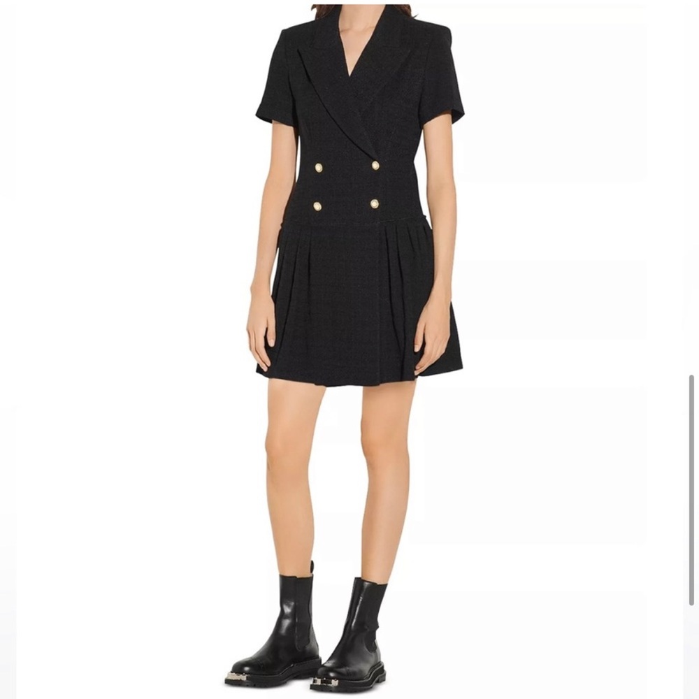 Sandro tweed dress
